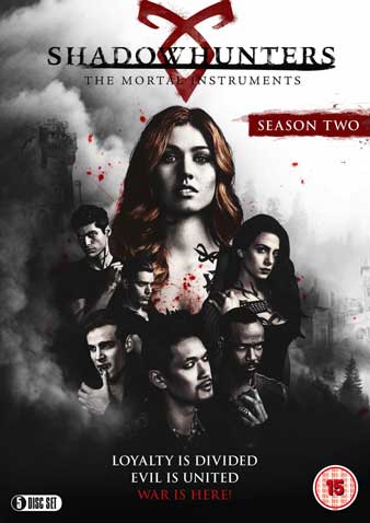  Hit supernatural US series SHADOWHUNTERS: Season Two arrives on Blu-ray & DVD 14th October