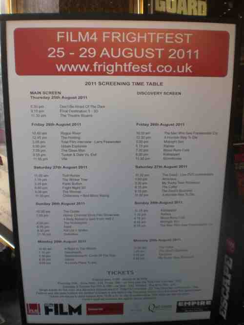 FrightFest 2011