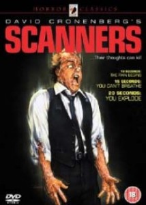 Scanners 1981 dvd cover