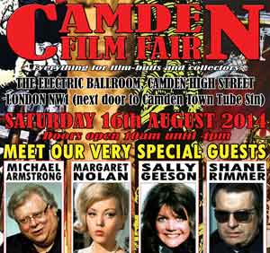  Horror Special Guest at Camden Film Fair