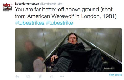 tube strikes