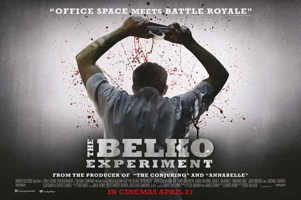  Win a poster & t-shirt for THE BELKO EXPERIMENT