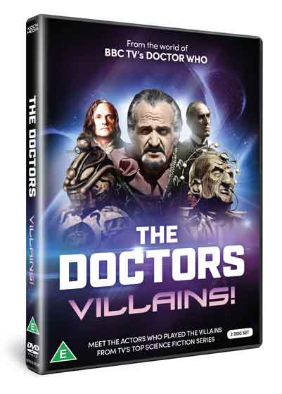  The Doctors: Villains! on DVD now from Koch Media