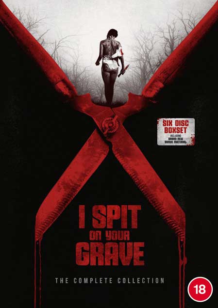  I SPIT ON YOUR GRAVE THE COMPLETE COLLECTION AVAILABLE ON BLU-RAY AND DVD 5TH OCTOBER 2020