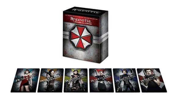  RESIDENT EVIL 4K ULTRA HD™ COLLECTION ALL 6 FILMS TOGETHER FOR THE FIRST TIME ON 4K ULTRA HD™