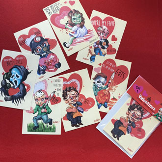 Horror valentines day cars