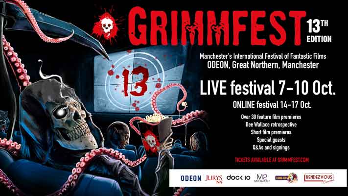  GRIMMFEST 2021 REVEALS POSTER ART, FULL SCHEDULE, VIRTUAL FESTIVAL DETAILS AND AWARDS JURY