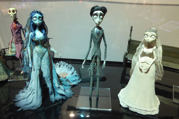 Corpse bridge stop-motion models