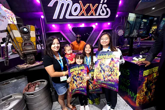 Borderlands Moxxis Bar Sandiego Comic Con