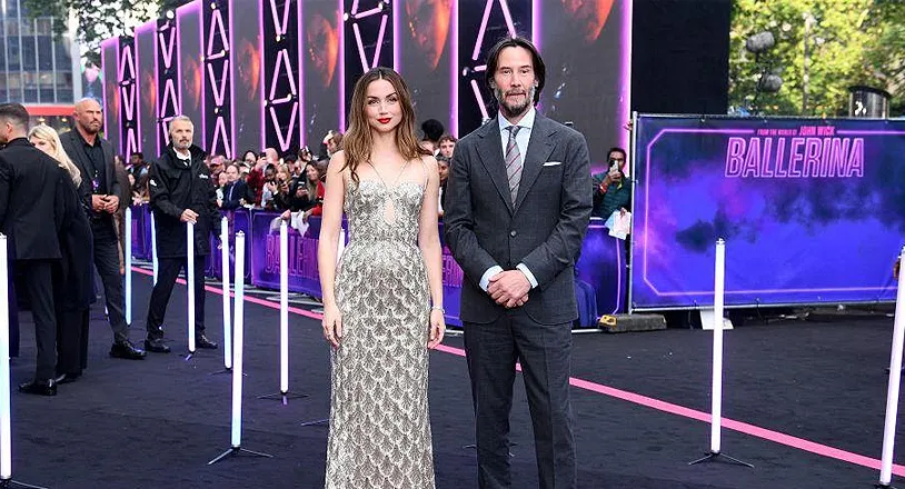  ‘Ballerina’ Red Carpet Brings Out Ana de Armas, Keanu Reeves and Franchise Stars