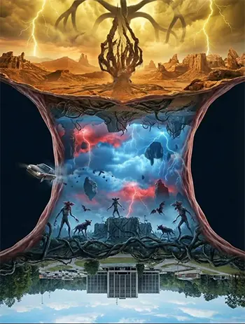 Stranger Things Theory wormhole