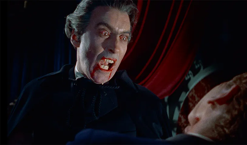 Christopher Lee Dracula Hammer Films