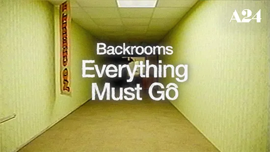 Backrooms Everything must go