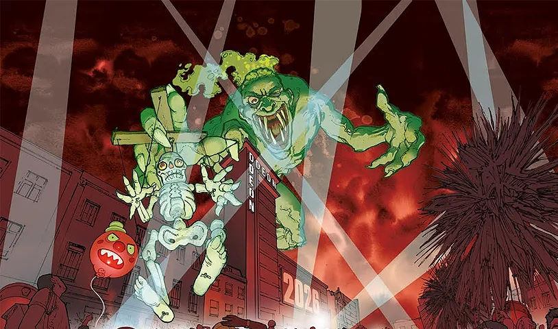  Graham Humphreys Reveals Blood Red FrightFest 2026 Poster