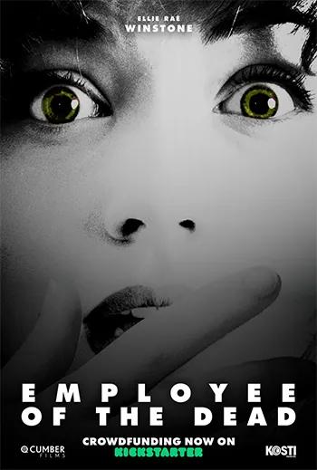 Employee of the dead scream poster